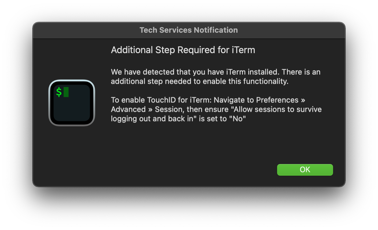 Use Jamf Self Service to Enable TouchID for sudo – Mostly Mac